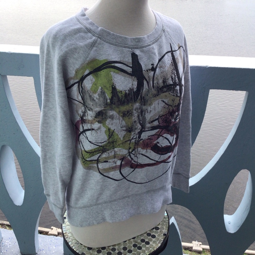 Proenza Schouler Neiman Marcus Long Sleeve Graphic Sweatshirt - Picture 12 of 15